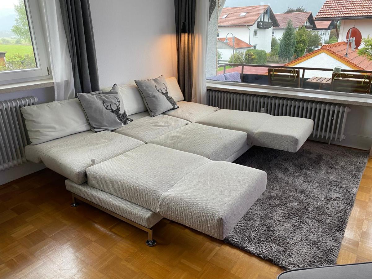 Ludwigslust - Ferienappartement Mit Bergblick Schwangau Esterno foto